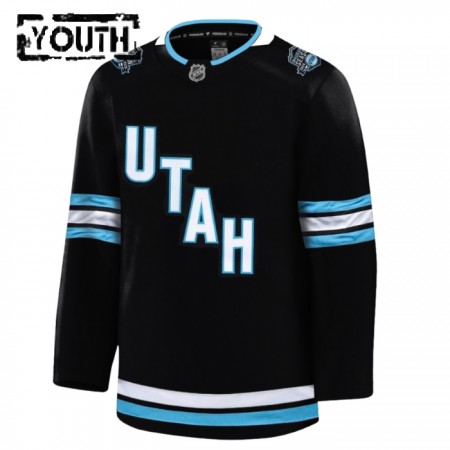 Dresy Personalizované Utah Hockey Club Fanatics Premium 2024-25 Černá Domácí - Dětské